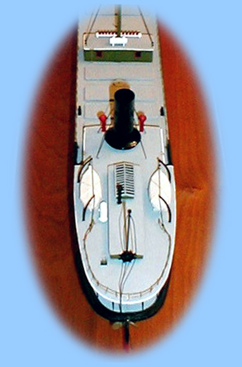 Stern of the model