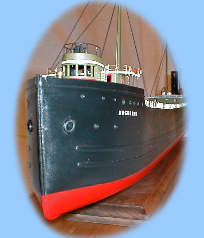 Bow of the model