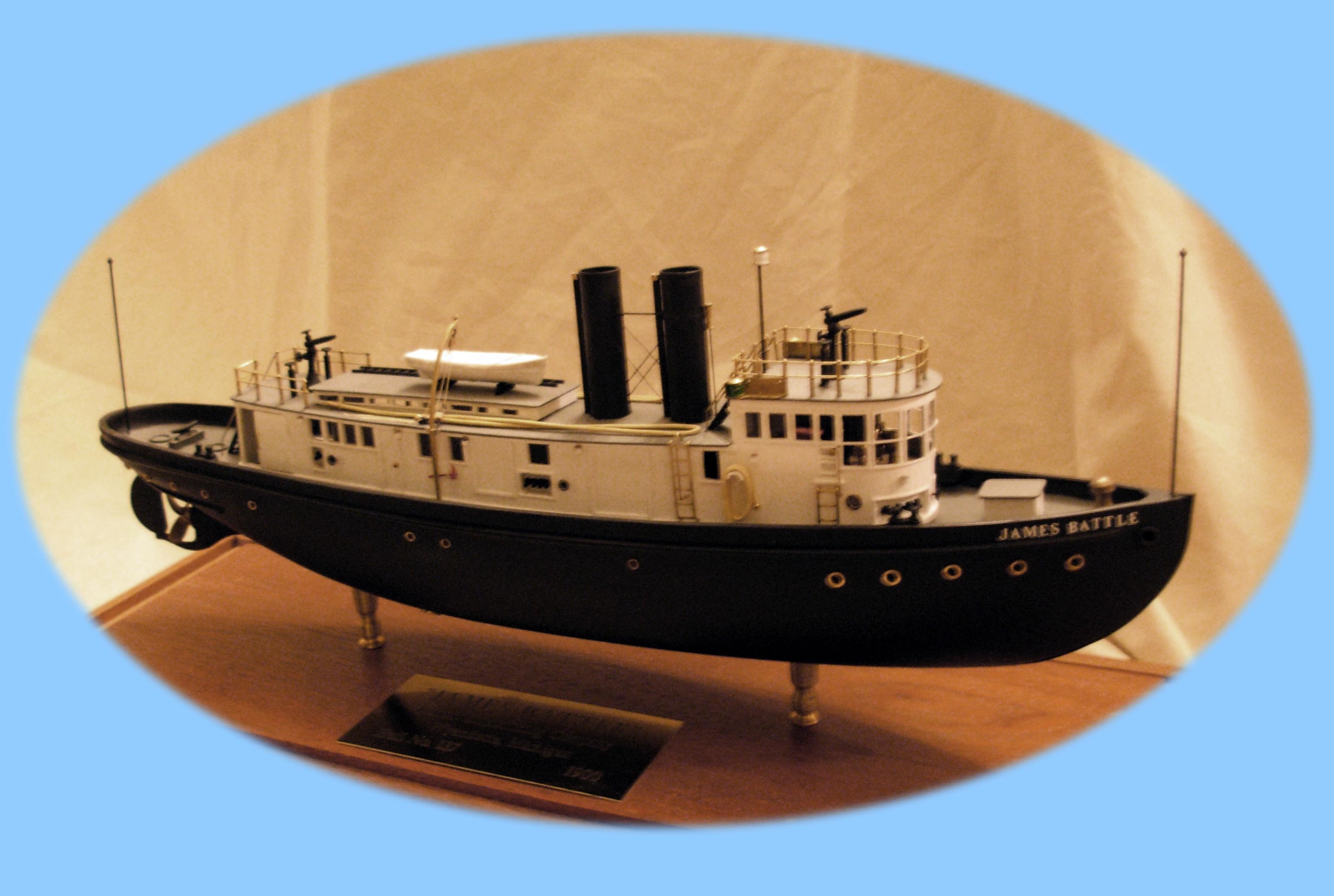 broadside of model