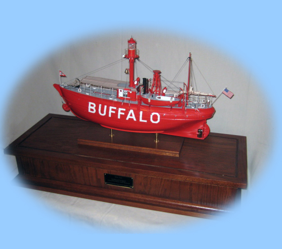 Light ship vessel number 98 stationed at Buffalo