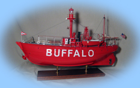 Light ship vessel number 98 stationed at Buffalo