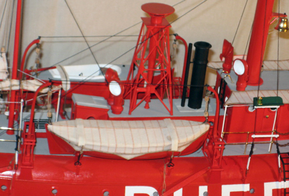 Mid Starboard detail of Lightship No. 98 the Buffalo