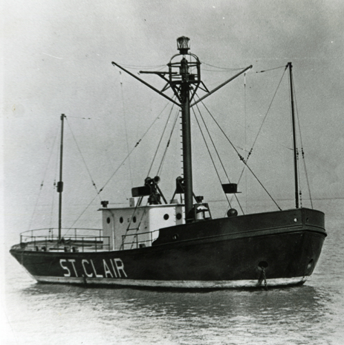 Light ship vessel number 75 - St. Clair