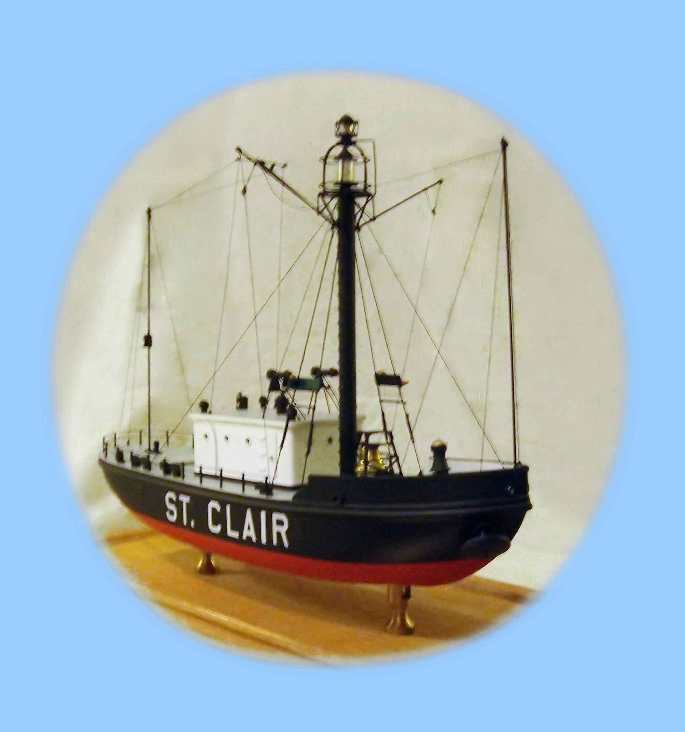 Light ship vessel number 75 - St. Clair