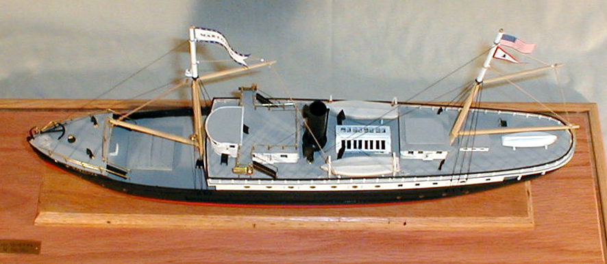 Detail view of the model