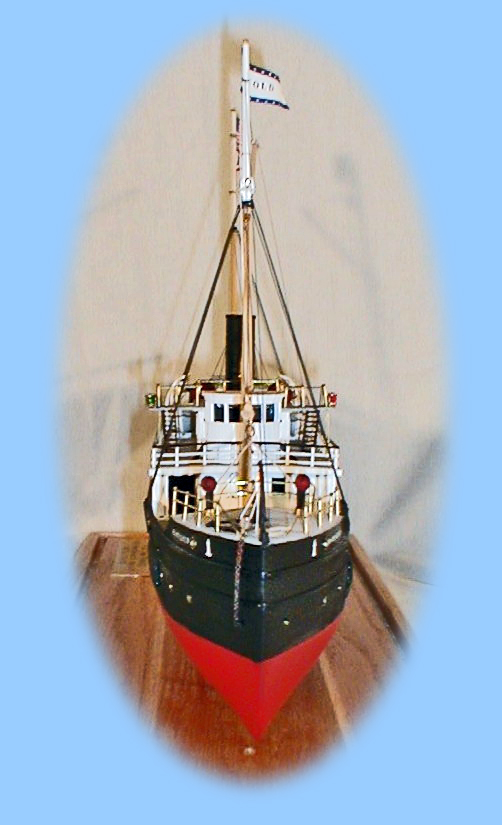 Bow of the model