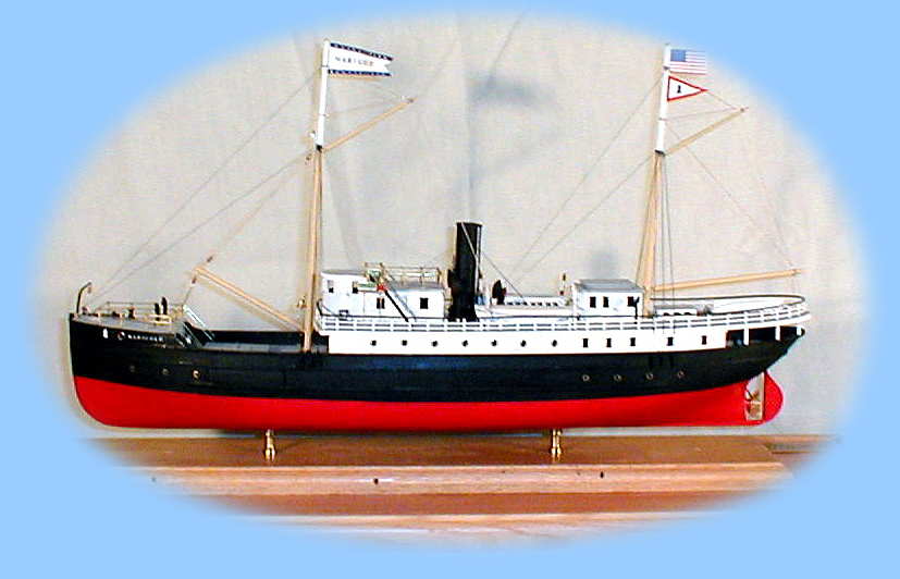 broadside of model