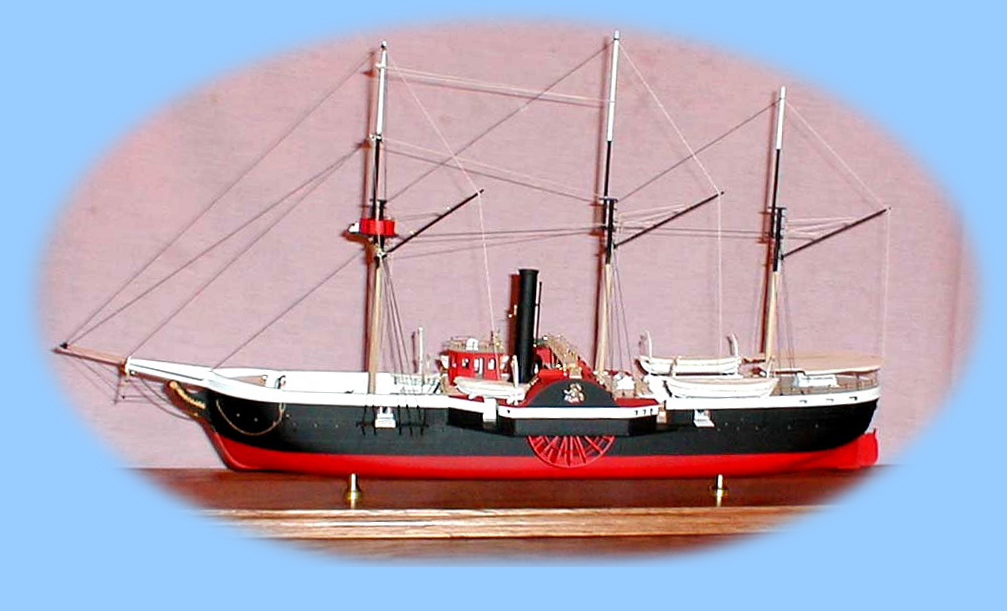 broadside of model