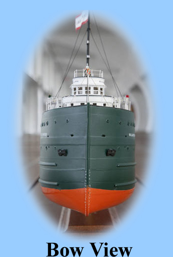Bow of the Freighter William P. Snyder model